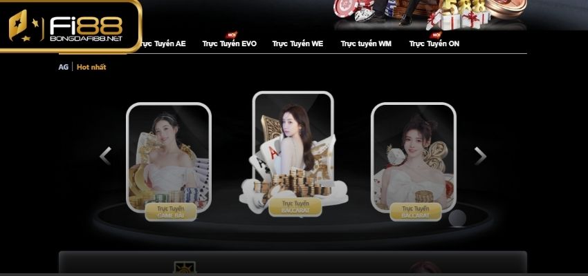 Baccarat là một trong những game casino Fi88 phổ biến